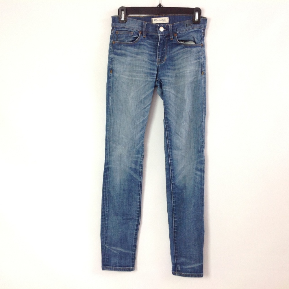 Madewell Women's Jeans Denim Cotton Blend Slim Leg